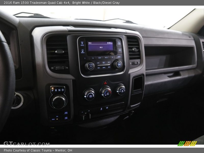 Controls of 2016 1500 Tradesman Quad Cab 4x4