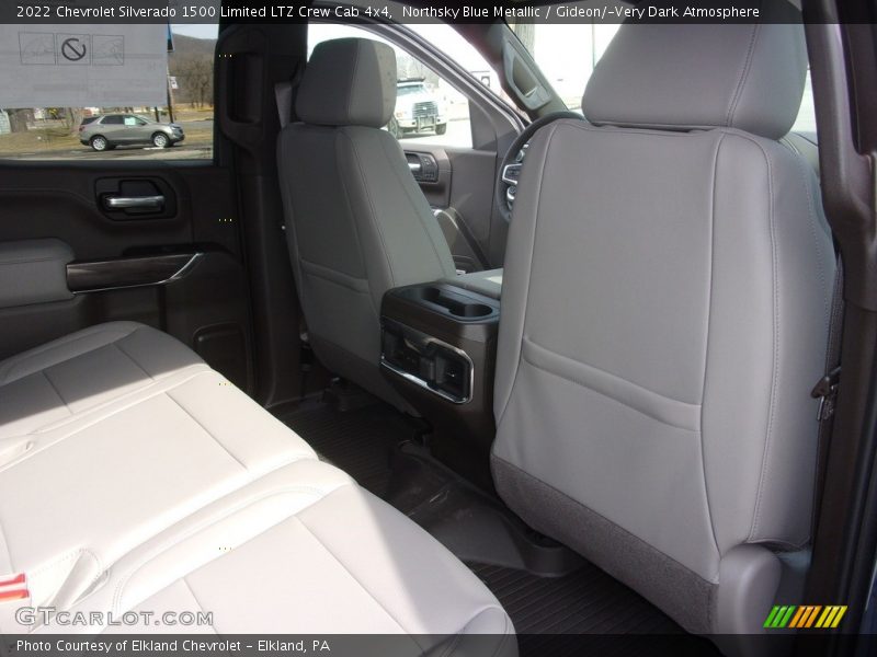 Northsky Blue Metallic / Gideon/­Very Dark Atmosphere 2022 Chevrolet Silverado 1500 Limited LTZ Crew Cab 4x4