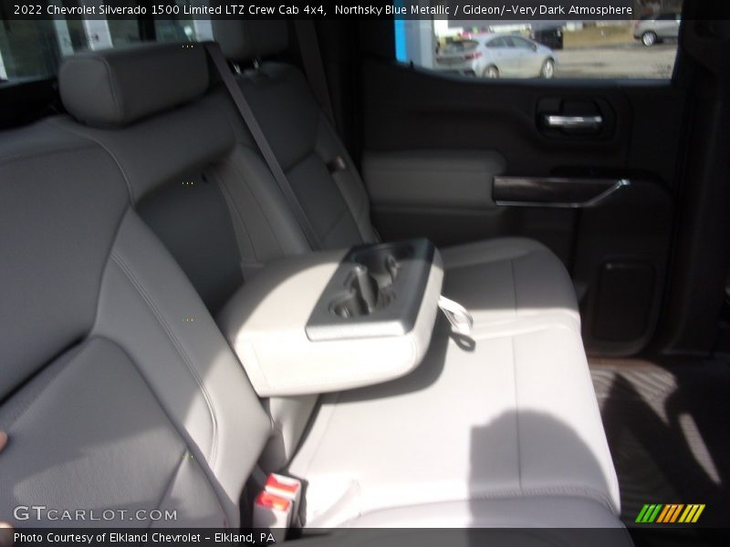 Northsky Blue Metallic / Gideon/­Very Dark Atmosphere 2022 Chevrolet Silverado 1500 Limited LTZ Crew Cab 4x4