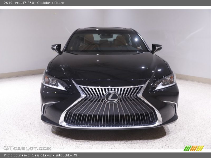 Obsidian / Flaxen 2019 Lexus ES 350
