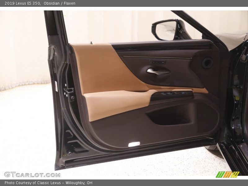 Obsidian / Flaxen 2019 Lexus ES 350