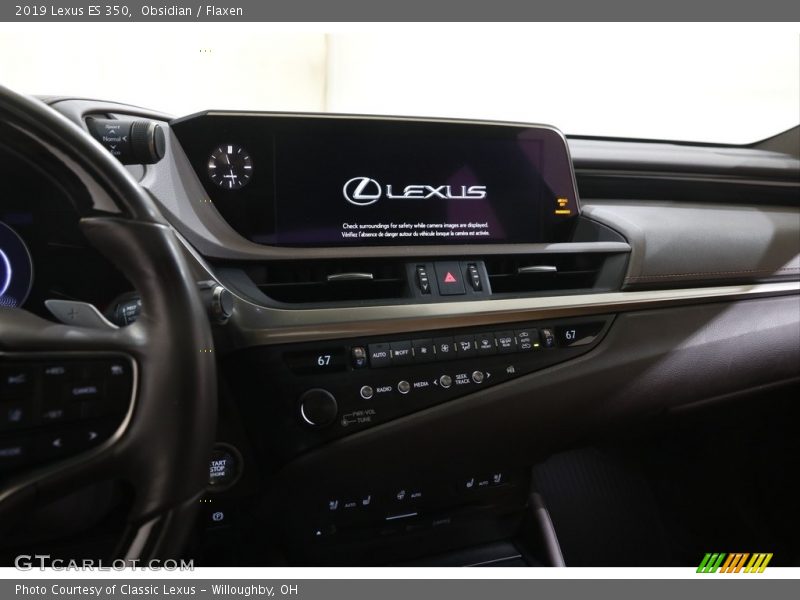 Obsidian / Flaxen 2019 Lexus ES 350