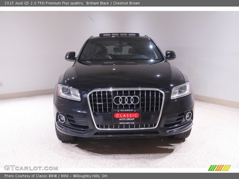 Brilliant Black / Chestnut Brown 2015 Audi Q5 2.0 TFSI Premium Plus quattro