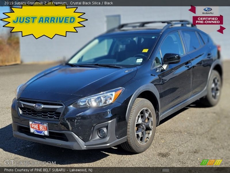 Crystal Black Silica / Black 2019 Subaru Crosstrek 2.0i Premium