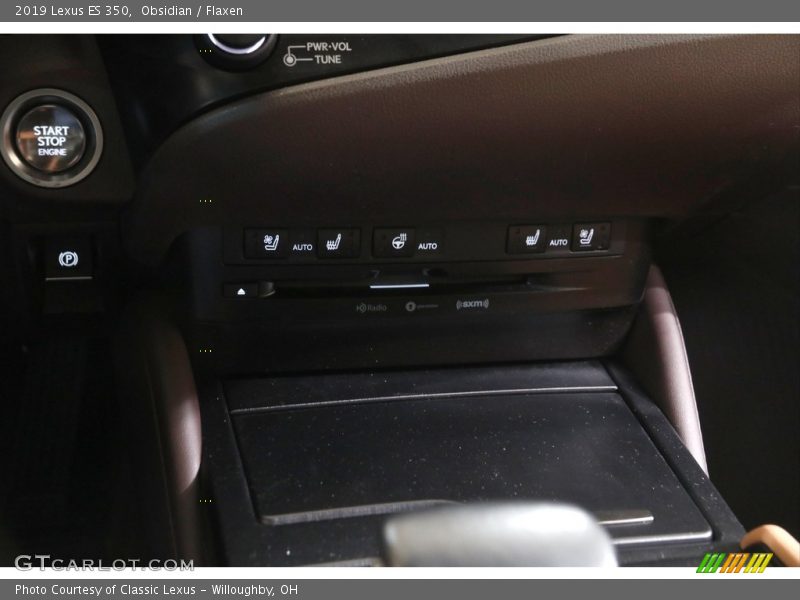 Obsidian / Flaxen 2019 Lexus ES 350