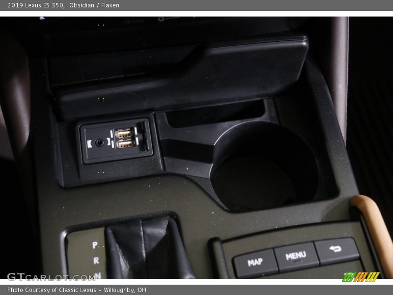 Obsidian / Flaxen 2019 Lexus ES 350