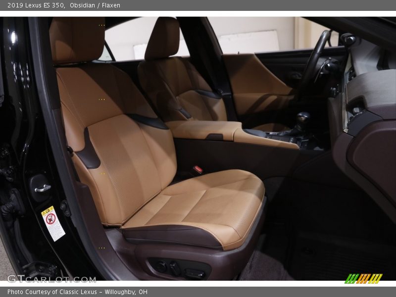 Obsidian / Flaxen 2019 Lexus ES 350