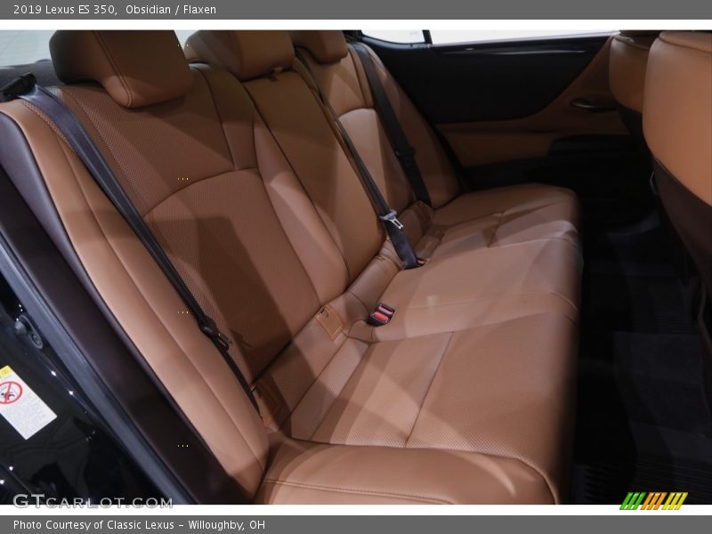 Obsidian / Flaxen 2019 Lexus ES 350
