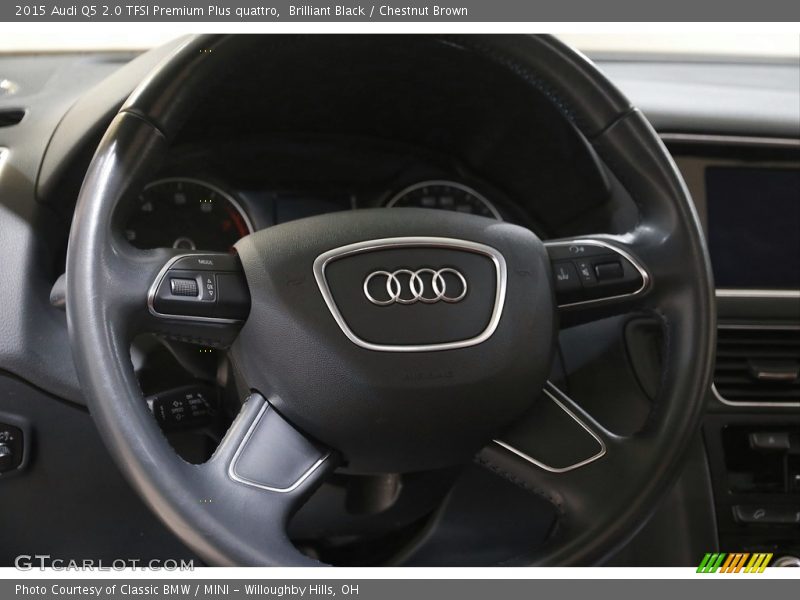 Brilliant Black / Chestnut Brown 2015 Audi Q5 2.0 TFSI Premium Plus quattro