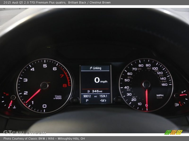 Brilliant Black / Chestnut Brown 2015 Audi Q5 2.0 TFSI Premium Plus quattro
