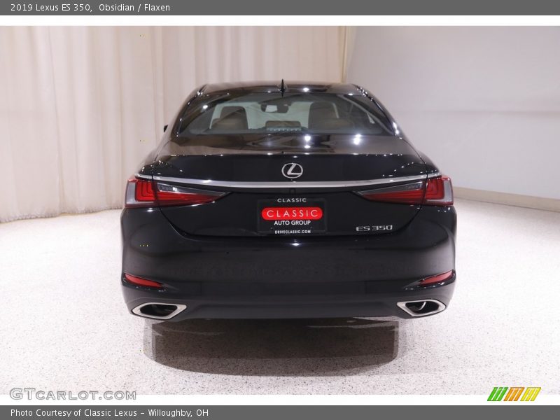 Obsidian / Flaxen 2019 Lexus ES 350
