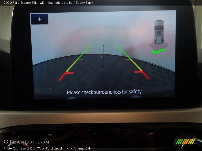 Magnetic Metallic / Ebony Black 2020 Ford Escape SEL 4WD