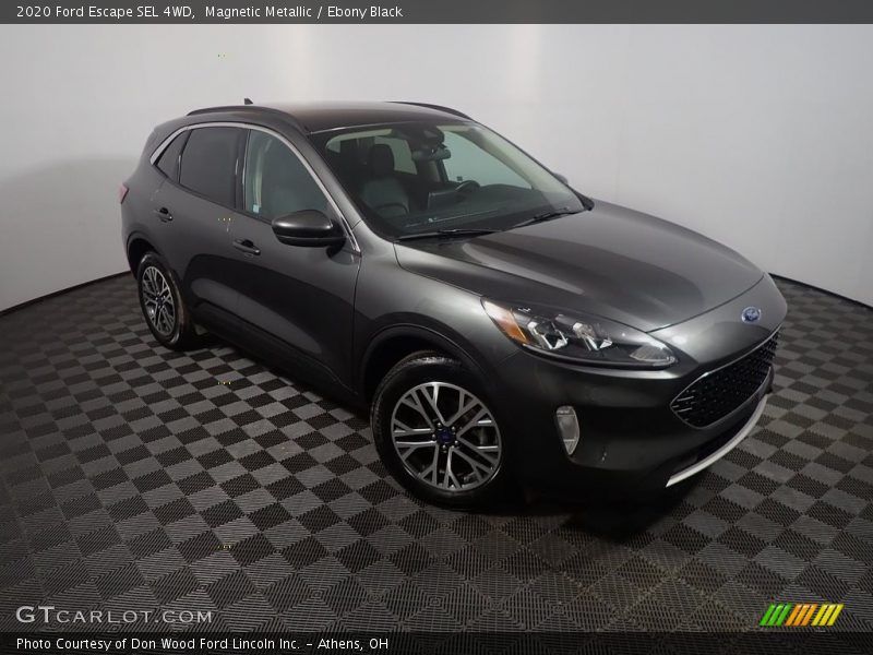 Magnetic Metallic / Ebony Black 2020 Ford Escape SEL 4WD