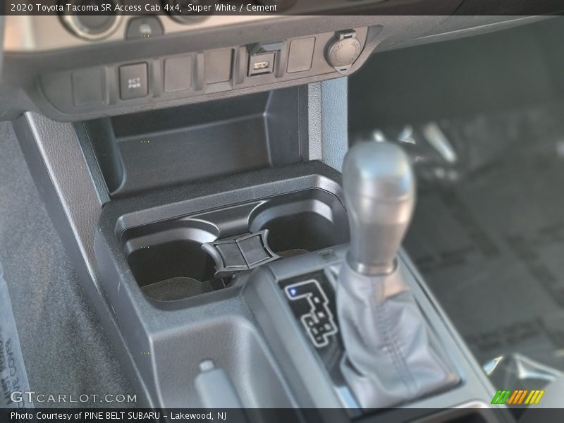 Super White / Cement 2020 Toyota Tacoma SR Access Cab 4x4