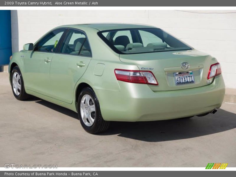 Aloe Green Metallic / Ash 2009 Toyota Camry Hybrid