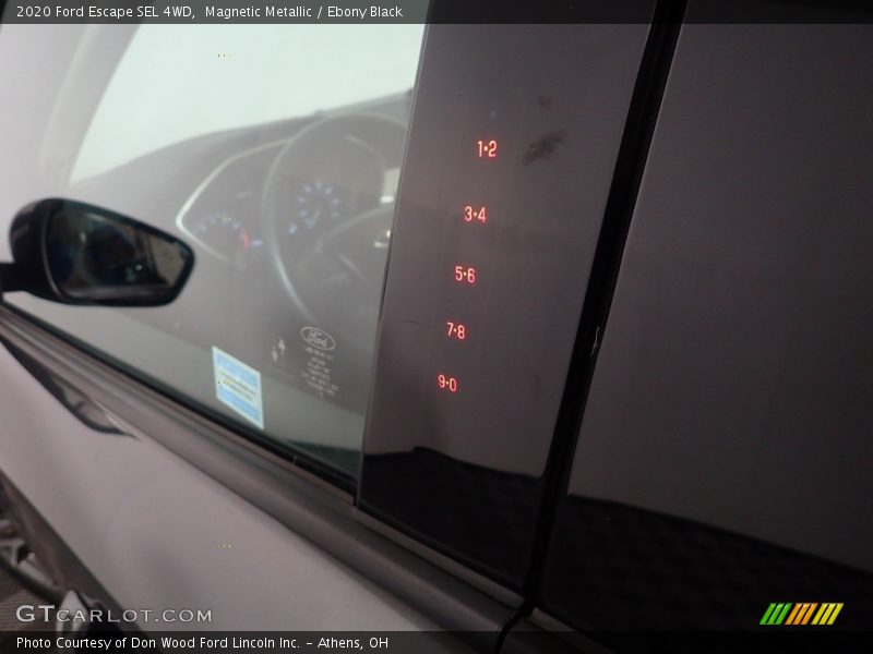 Magnetic Metallic / Ebony Black 2020 Ford Escape SEL 4WD