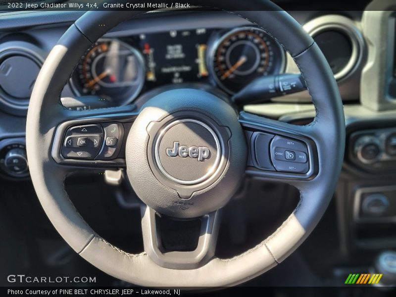 Granite Crystal Metallic / Black 2022 Jeep Gladiator Willys 4x4