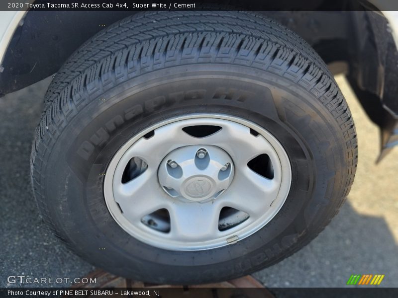 Super White / Cement 2020 Toyota Tacoma SR Access Cab 4x4