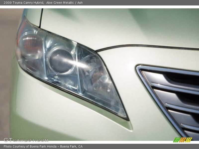 Aloe Green Metallic / Ash 2009 Toyota Camry Hybrid