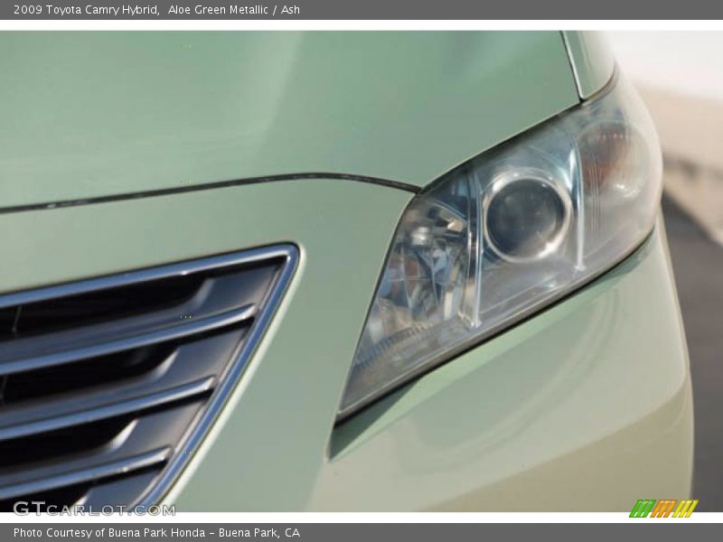 Aloe Green Metallic / Ash 2009 Toyota Camry Hybrid