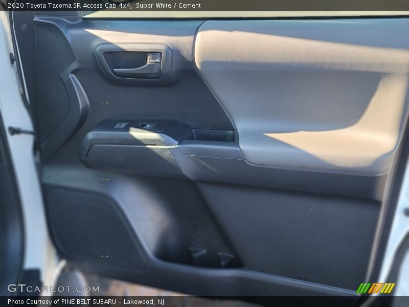 Super White / Cement 2020 Toyota Tacoma SR Access Cab 4x4