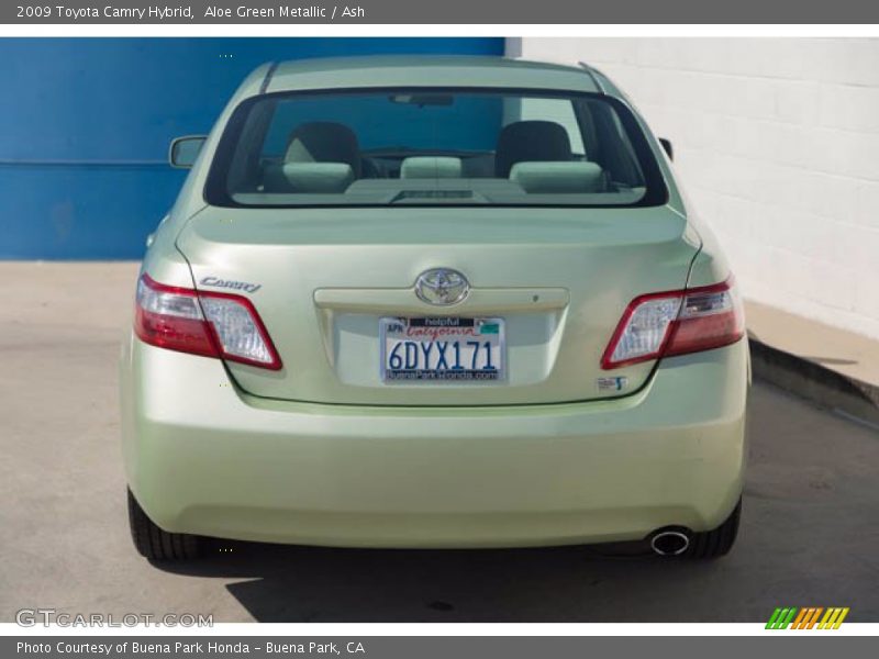 Aloe Green Metallic / Ash 2009 Toyota Camry Hybrid