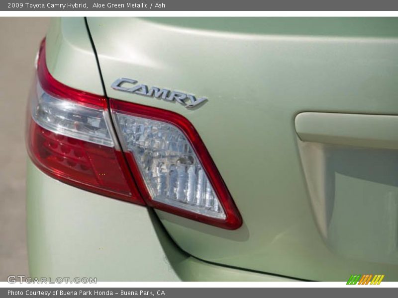 Aloe Green Metallic / Ash 2009 Toyota Camry Hybrid