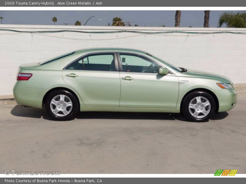 Aloe Green Metallic / Ash 2009 Toyota Camry Hybrid