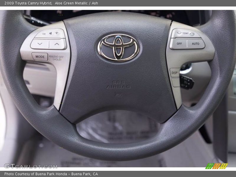 Aloe Green Metallic / Ash 2009 Toyota Camry Hybrid