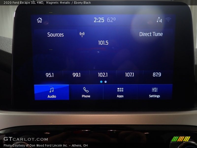 Magnetic Metallic / Ebony Black 2020 Ford Escape SEL 4WD