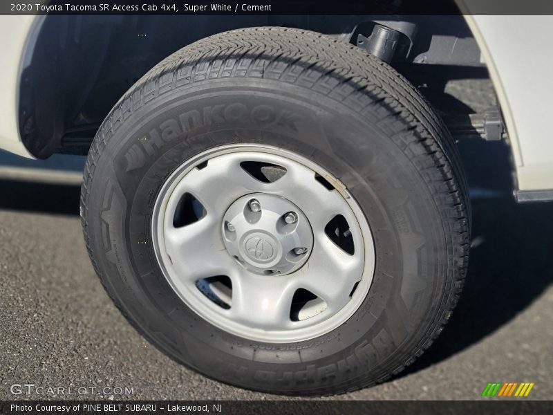 Super White / Cement 2020 Toyota Tacoma SR Access Cab 4x4