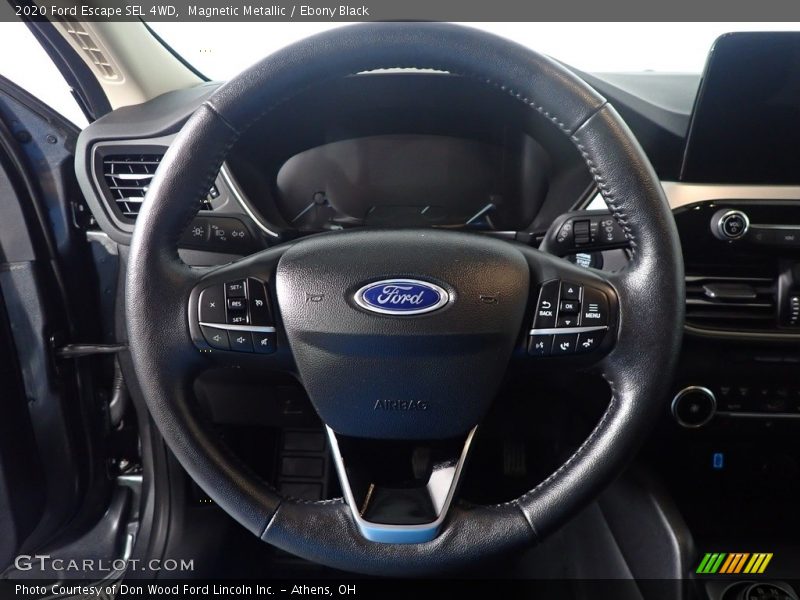 Magnetic Metallic / Ebony Black 2020 Ford Escape SEL 4WD