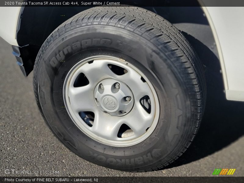 Super White / Cement 2020 Toyota Tacoma SR Access Cab 4x4