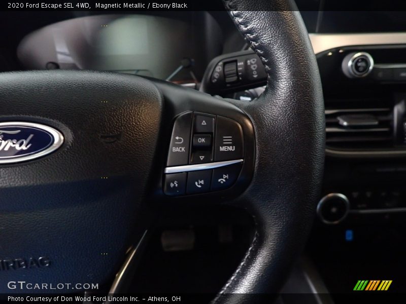 Magnetic Metallic / Ebony Black 2020 Ford Escape SEL 4WD