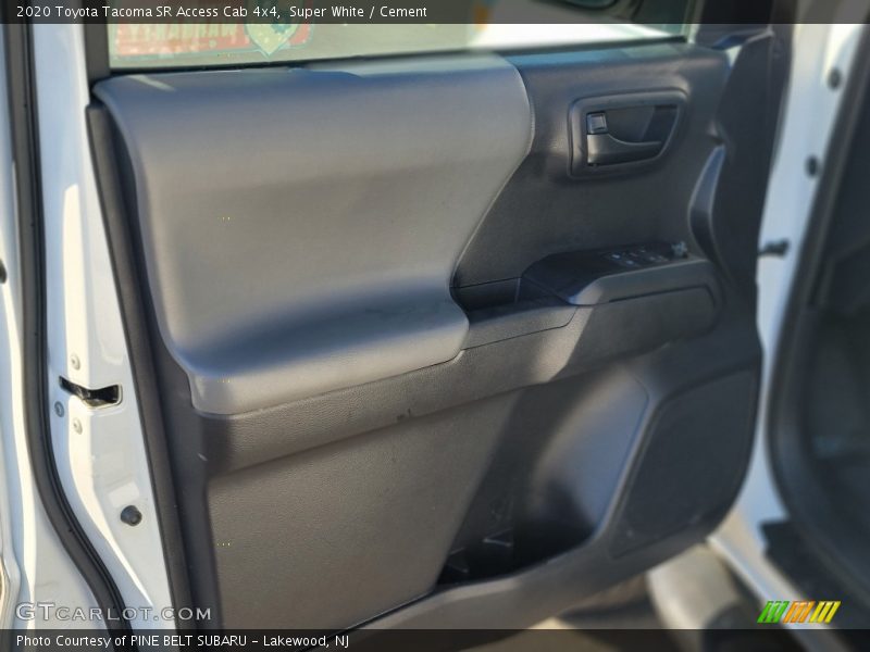 Super White / Cement 2020 Toyota Tacoma SR Access Cab 4x4