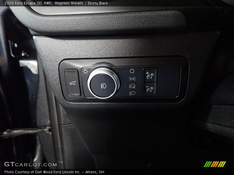 Magnetic Metallic / Ebony Black 2020 Ford Escape SEL 4WD