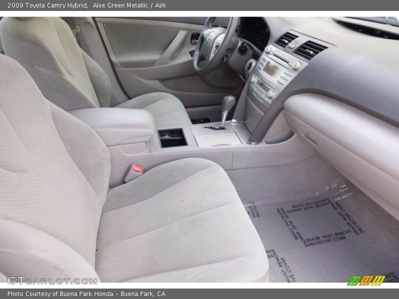 Aloe Green Metallic / Ash 2009 Toyota Camry Hybrid