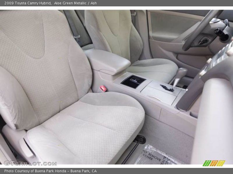 Aloe Green Metallic / Ash 2009 Toyota Camry Hybrid