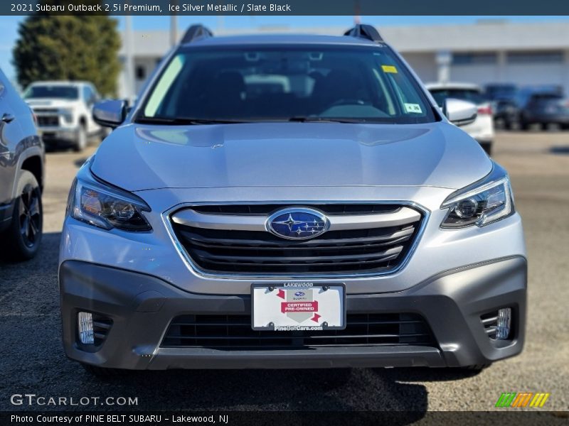 Ice Silver Metallic / Slate Black 2021 Subaru Outback 2.5i Premium