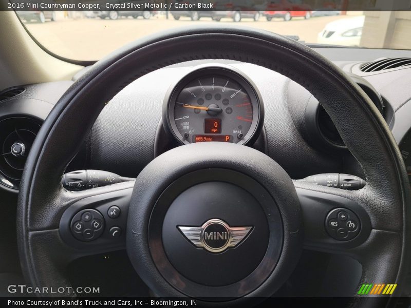 Crystal Silver Metallic / Carbon Black 2016 Mini Countryman Cooper