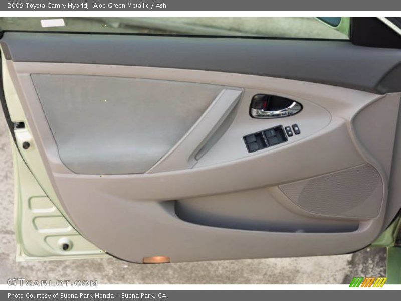 Aloe Green Metallic / Ash 2009 Toyota Camry Hybrid