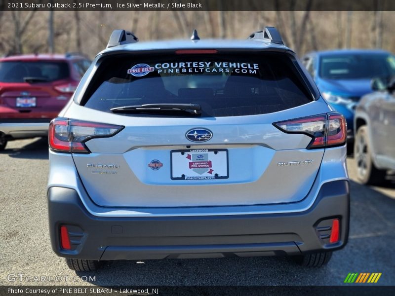 Ice Silver Metallic / Slate Black 2021 Subaru Outback 2.5i Premium