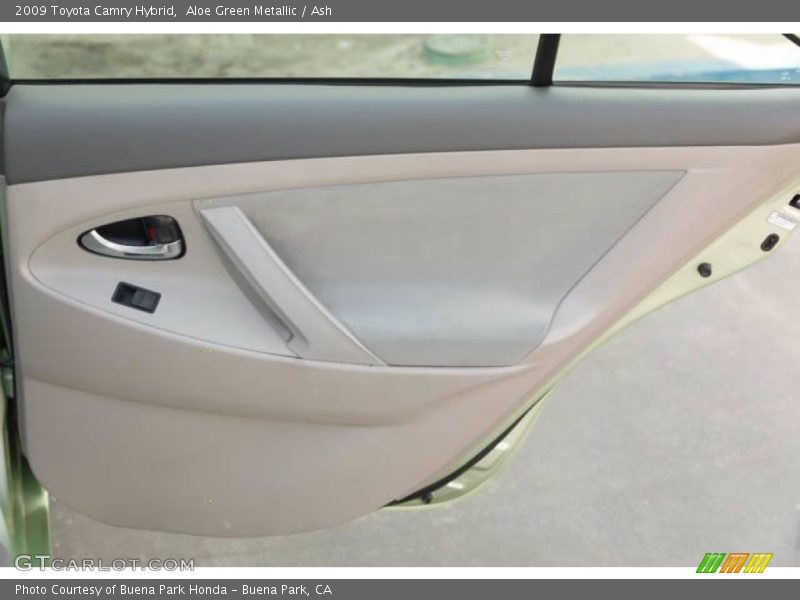 Aloe Green Metallic / Ash 2009 Toyota Camry Hybrid