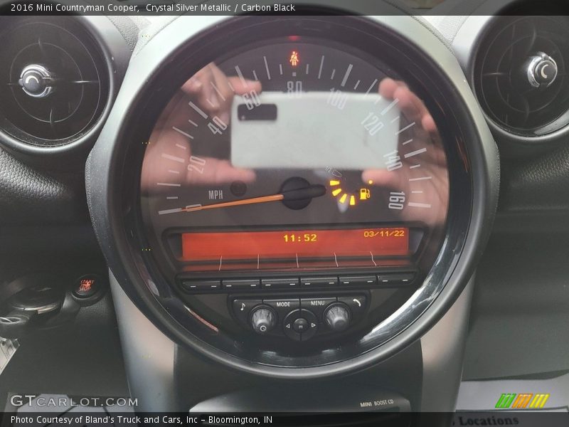 Crystal Silver Metallic / Carbon Black 2016 Mini Countryman Cooper