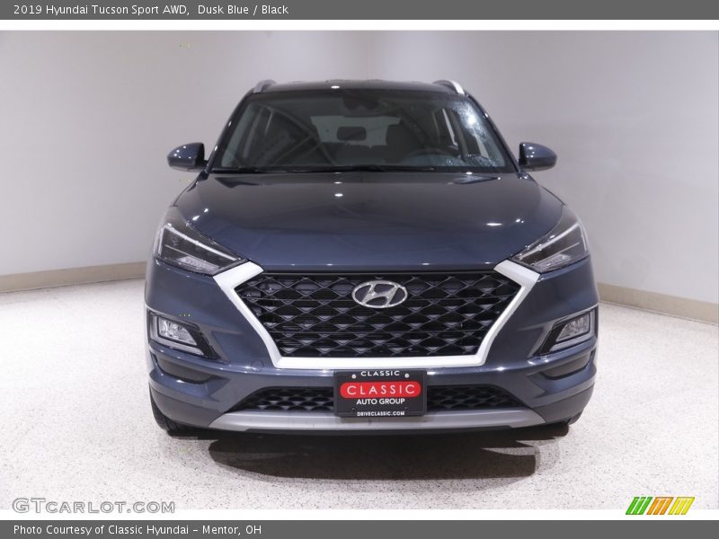Dusk Blue / Black 2019 Hyundai Tucson Sport AWD