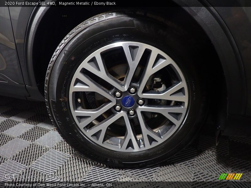 Magnetic Metallic / Ebony Black 2020 Ford Escape SEL 4WD