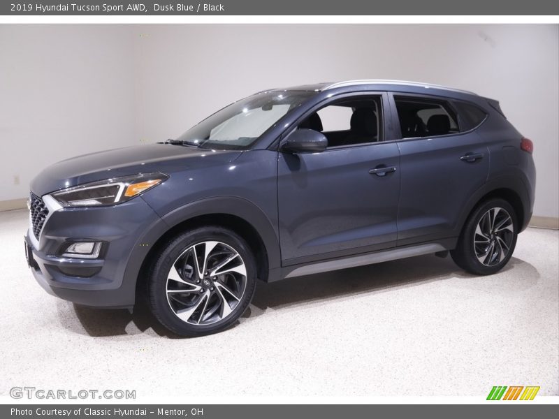 Dusk Blue / Black 2019 Hyundai Tucson Sport AWD