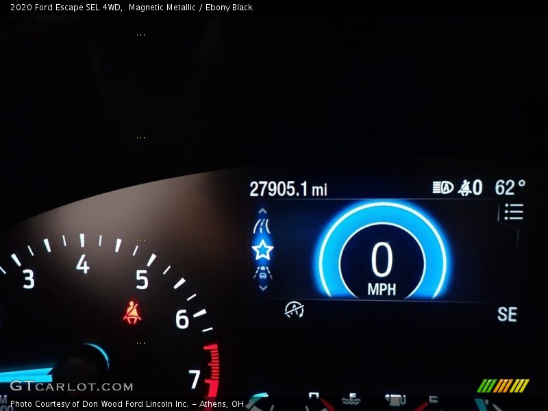 Magnetic Metallic / Ebony Black 2020 Ford Escape SEL 4WD