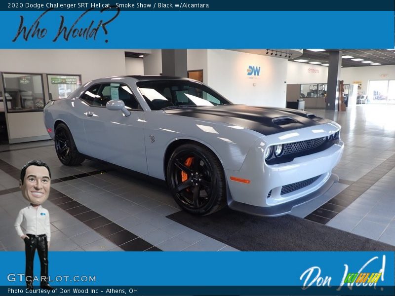 Smoke Show / Black w/Alcantara 2020 Dodge Challenger SRT Hellcat