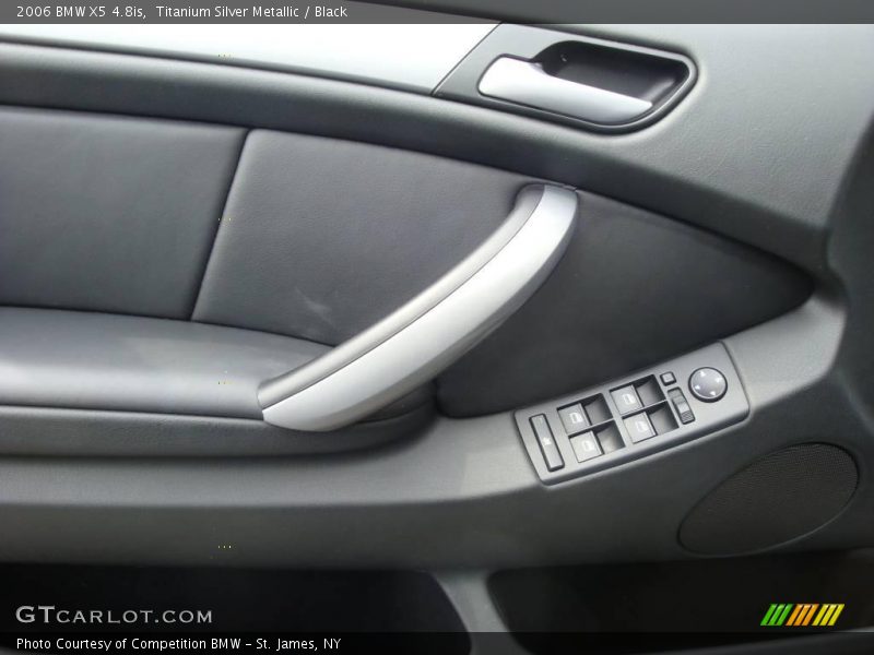 Titanium Silver Metallic / Black 2006 BMW X5 4.8is
